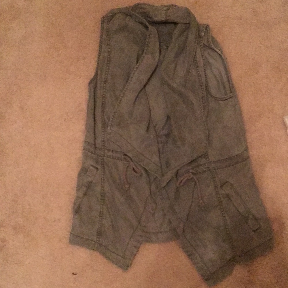 Olive vest